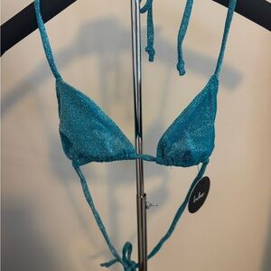 Shimmering Teal Bikini 2 piece - NWT XS